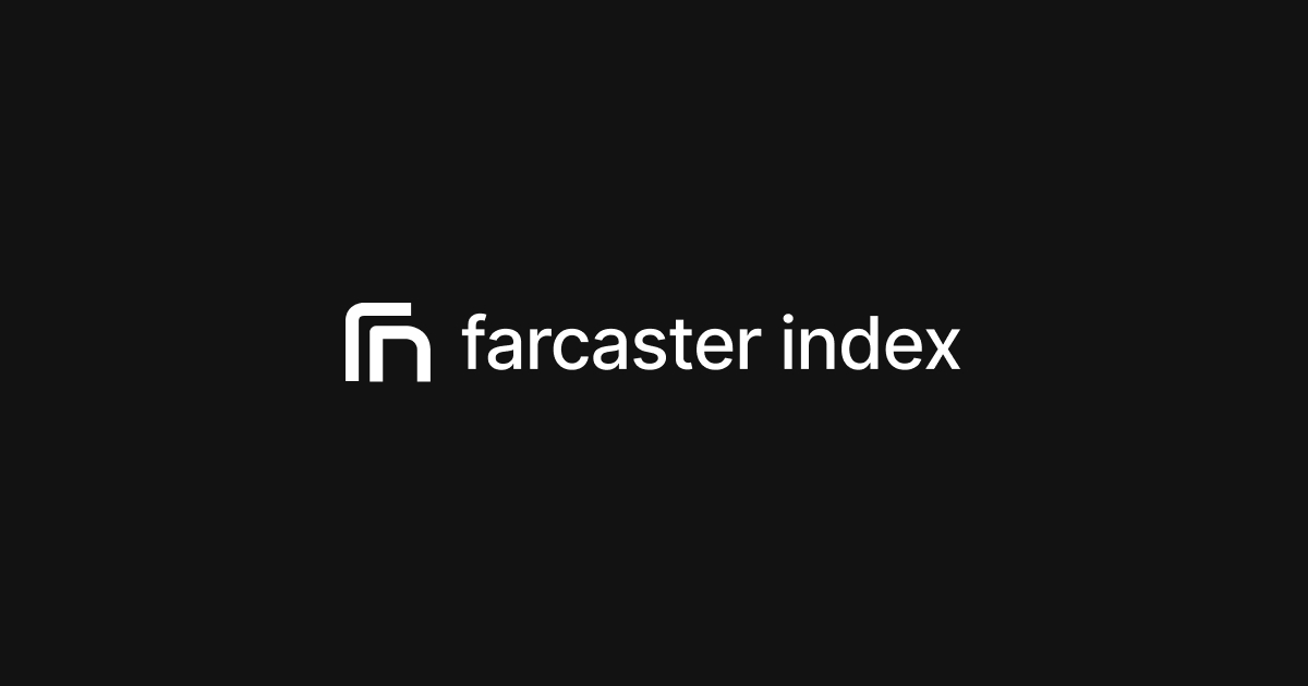 Farcaster Index - Farcaster Mini Apps